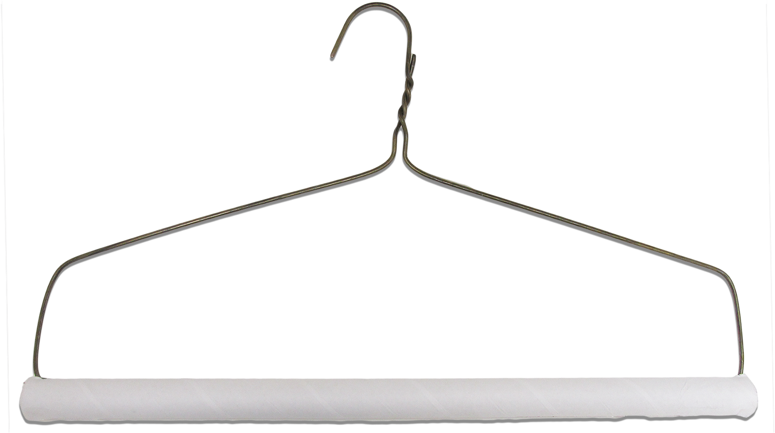 Wire Drapery Hanger Tube - Clothes Hanger (1600x1600), Png Download