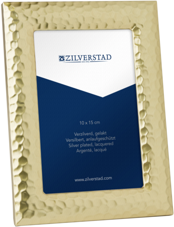 Zilverstad Sicilia Dorado 10×15 Marco De Metal - Zilverstad Sicilia Gold 10x15 Metal Portrait Frame (389x500), Png Download