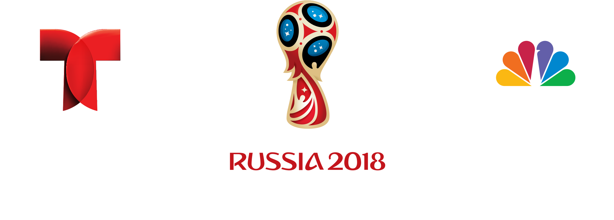 Telemundo Deportes Digital Posts Three Consecutive - World Cup Logo 2018 Meaning (2063x742), Png Download