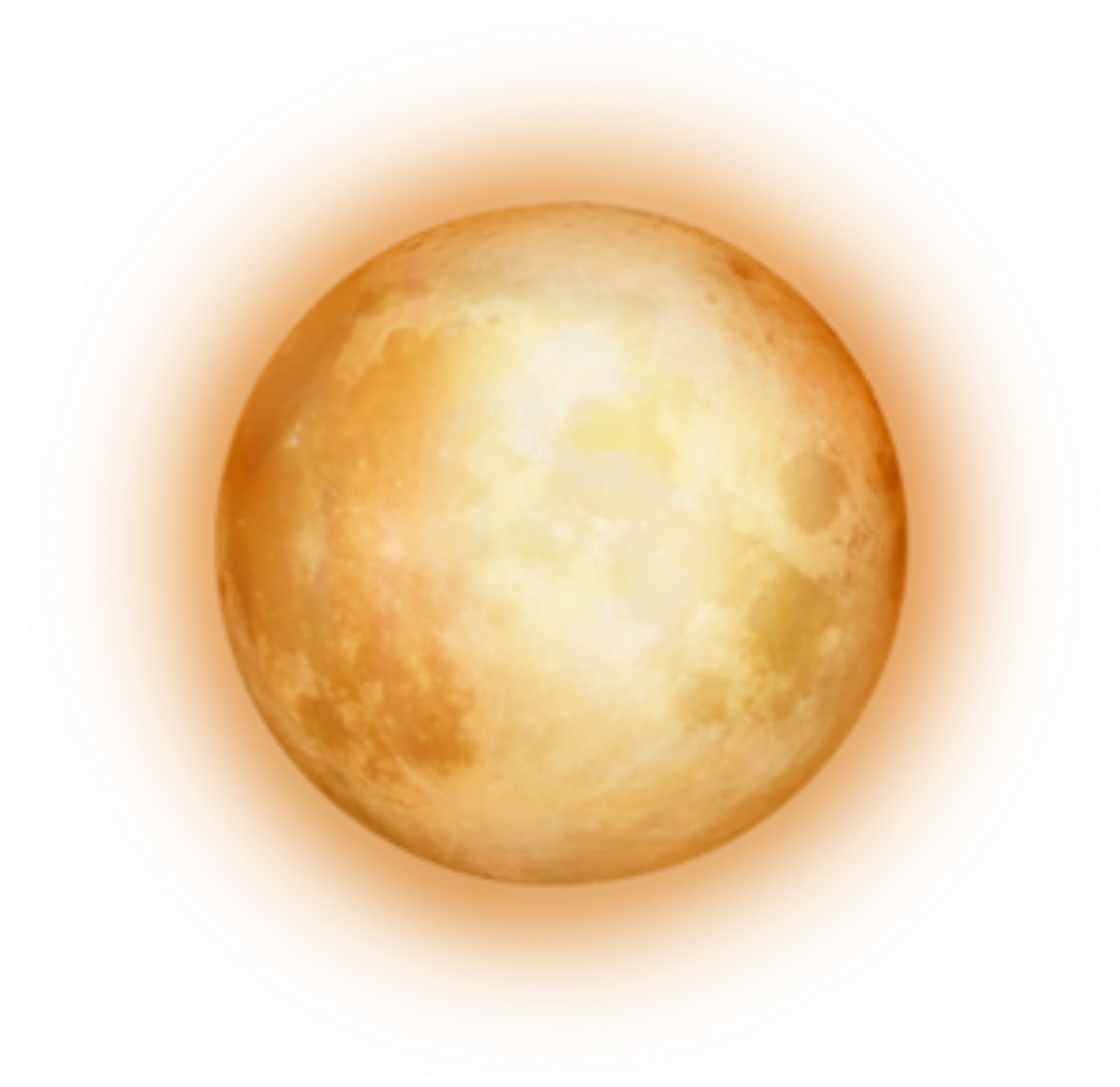 Glowing Planet Sun Star Freetoedit - Planet (1312x1024), Png Download