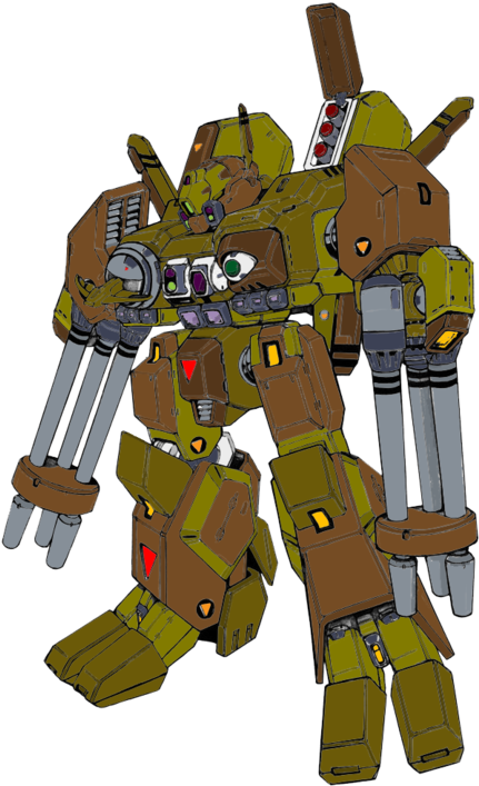 Adr 05 Mk - Robotech (518x800), Png Download