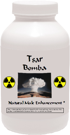Tsar Bomba Bottle - Threads (1984) (289x500), Png Download