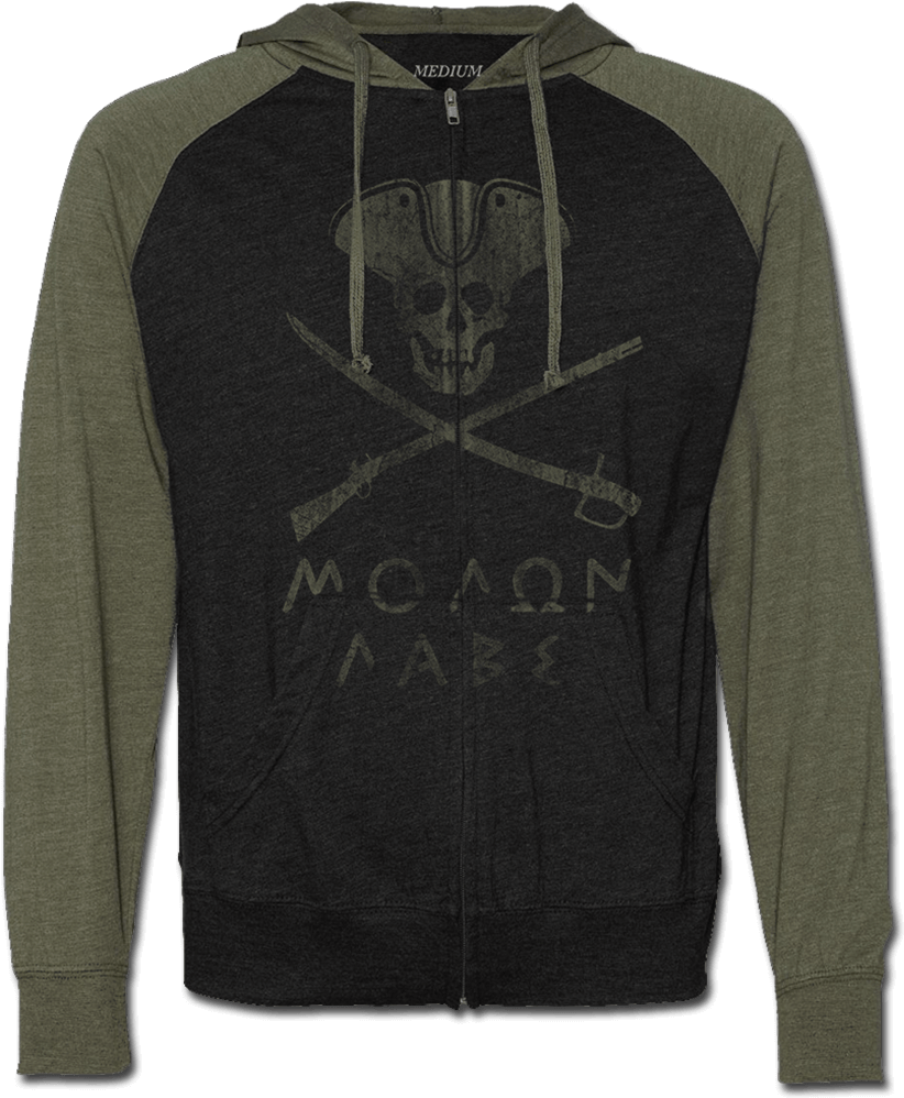 Molon Labe Beach Hoodie Front V=1524665688 - Beach (1024x1024), Png Download