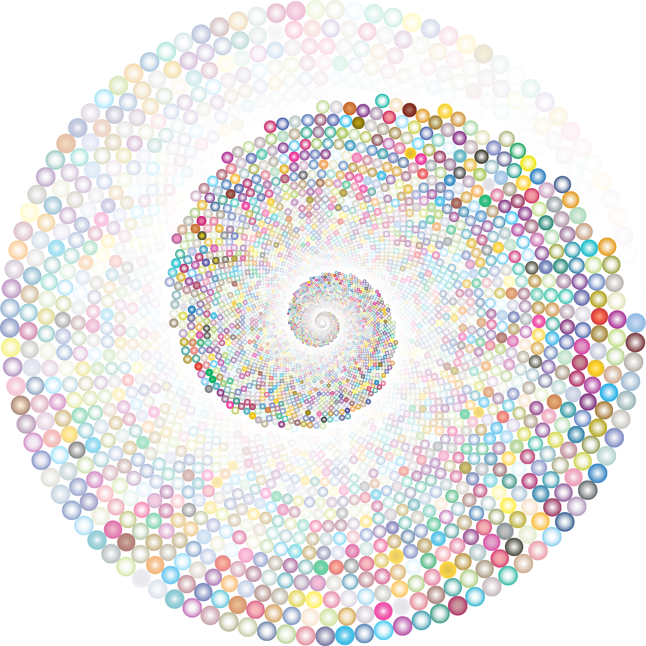 This Free Icons Png Design Of Colorful Swirling Circles (2253x2252), Png Download