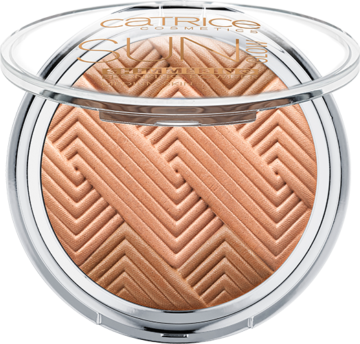 Sun Glow Shimmering Bronzing Powder 010 - Catrice Cosmetics Blusher Illuminating 040 (524x500), Png Download