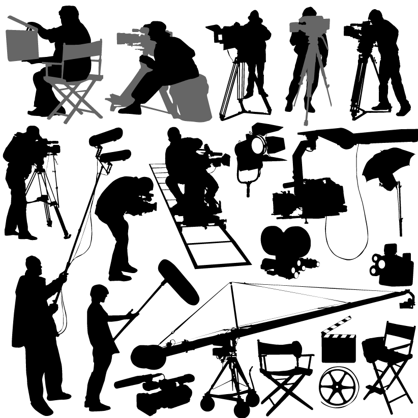 Shadow Film Production - Studio Silhouette (822x822), Png Download