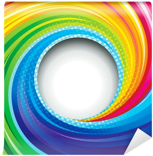Abstract Colorful Swirl Circle Background - Sistemi E Modelli (400x400), Png Download