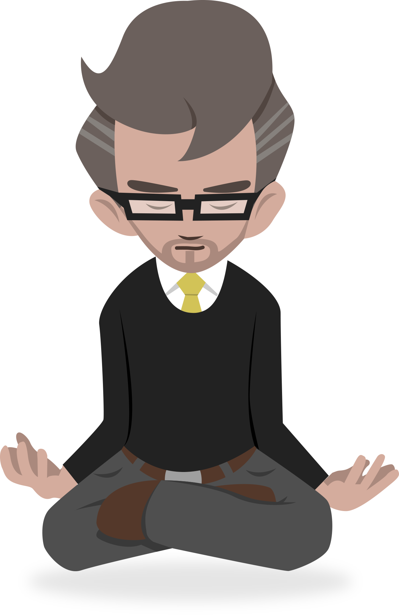 Accountant - Clip Art (1341x2064), Png Download