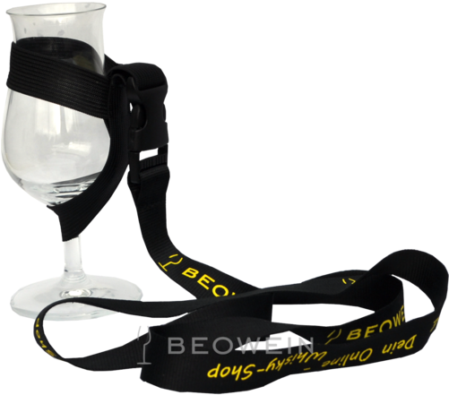 Whisky Glass Holder With Lanyard - Whiskey Glass Lanyard (500x500), Png Download