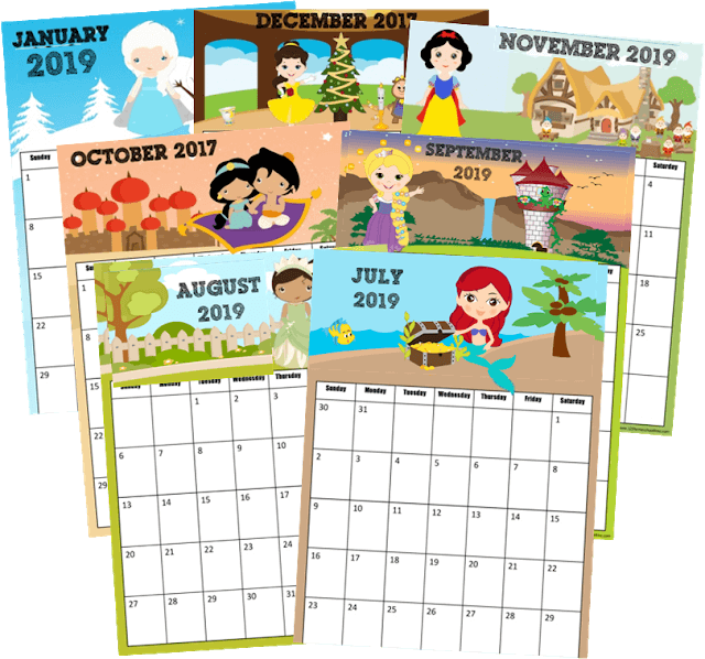 Printable-calendar - November 2018 Disney Calendar (640x598), Png Download