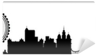London Skyline Detailed Silhouette Vector Illustration - Skyline (400x400), Png Download