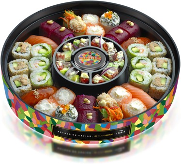 Box Caviar - Box Caviar Sushi Shop (400x400), Png Download