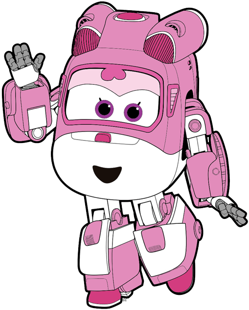 Jett Jet Dizzy - Dizzy Super Wings Jet - Free Transparent PNG Download