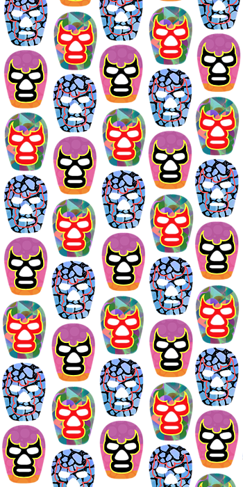 Click And Drag To Re-position The Image, If Desired - Lucha Libre (350x700), Png Download