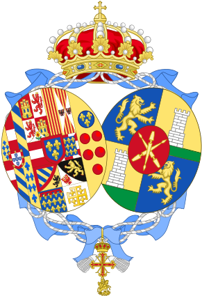 Maria Carolina Zamoyska - Royal Arms Of England (300x431), Png Download