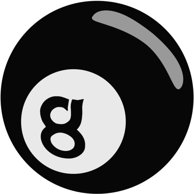 8 Ball Vector By Whiplash-katachi On Clipart Library - 8 Ball Vector (894x894), Png Download