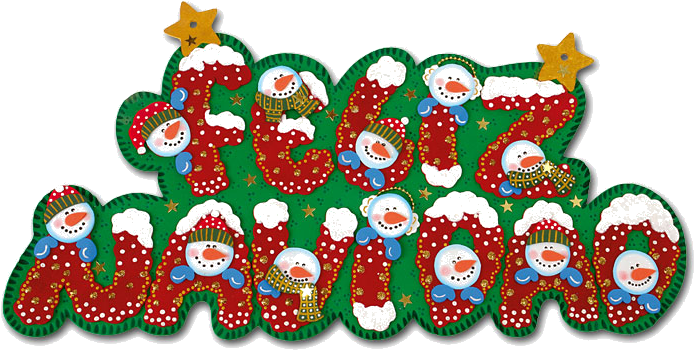 ¡feliz Navidad Os Deseo A Todos Unas Felices Fiestas - Letreros De Feliz Navidad En Foami (713x356), Png Download