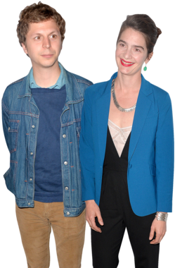 Crystal Fairy's Michael Cera And Gaby Hoffmann On Why - Formal Wear (330x412), Png Download