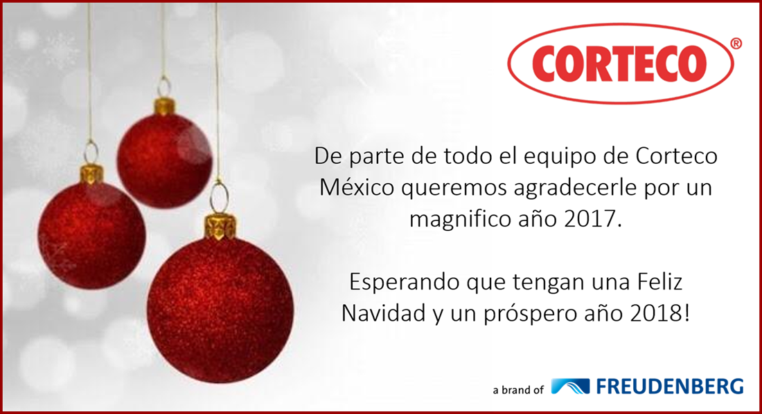 Felices Fiestas - Corteco Shaft Seal Crankshaft (1100x599), Png Download