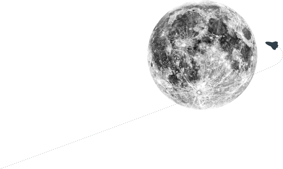Recent Work - Jp London 'full Moon Space Galaxy Milky Way' Graphic (910x544), Png Download
