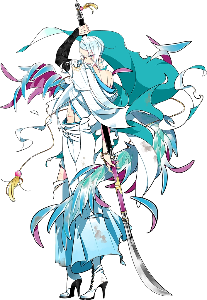 Tomoegata-4 - Touken Ranbu Tomoegata (706x1022), Png Download