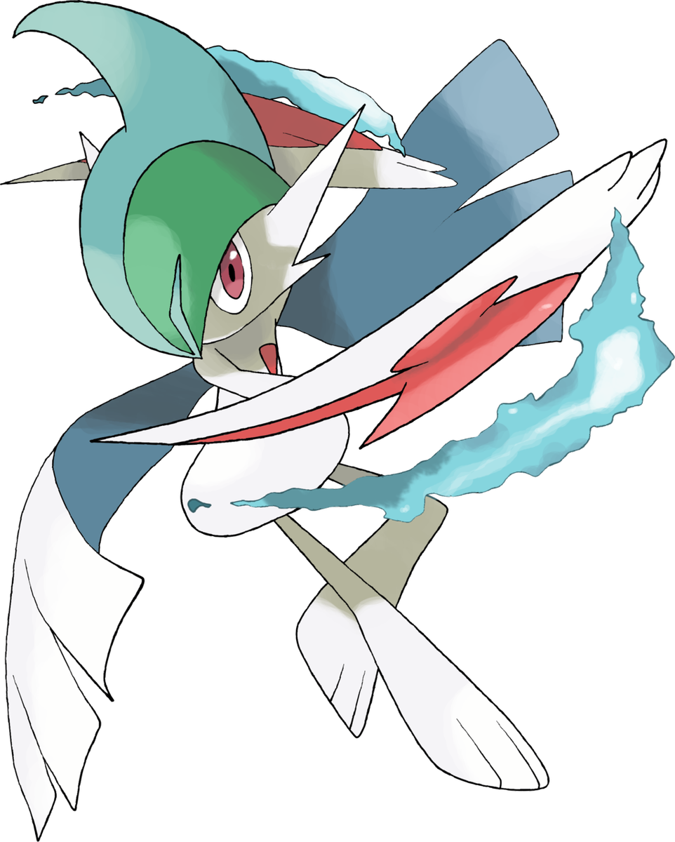 2 Replies 3 Retweets 4 Likes - Mega Gallade (962x1200), Png Download