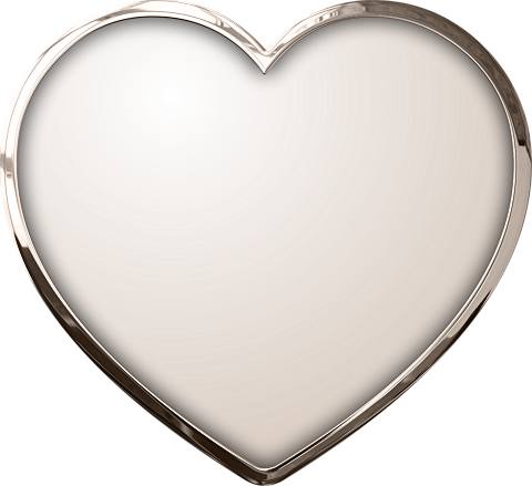 *✿**✿*corazon*✿**✿* - Chrome Hearts (480x439), Png Download