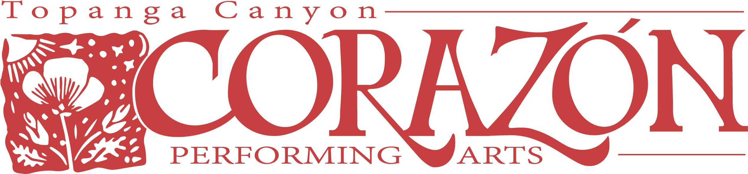 Corazón Performing Arts (2530x604), Png Download