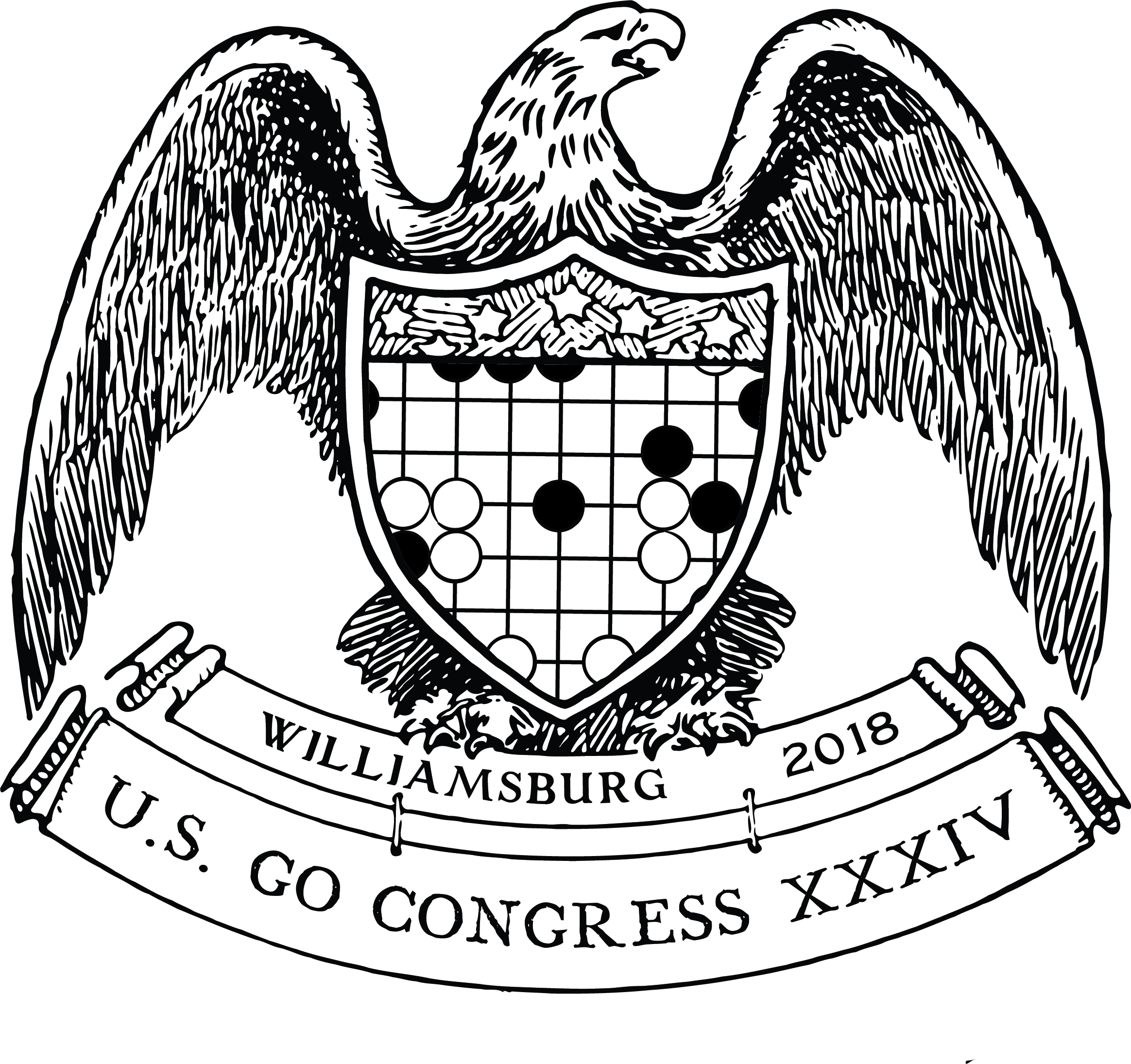 Congress Drawing At Getdrawings - American Go Association (2328x2190), Png Download