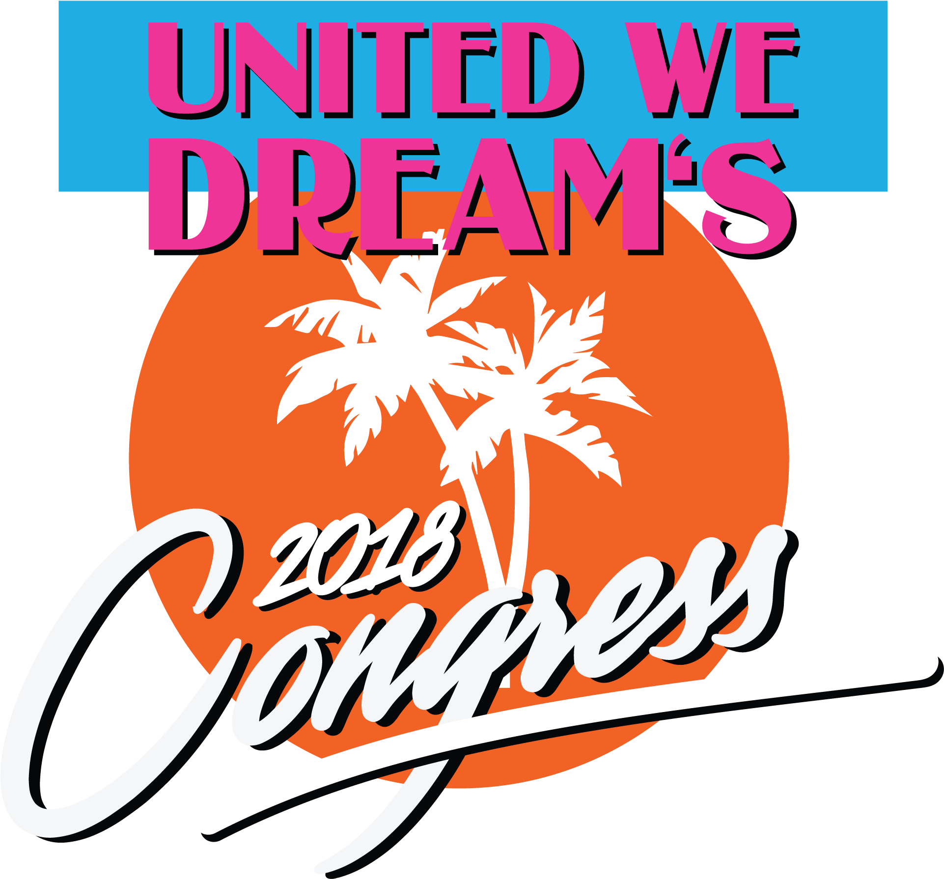 United We Dream Congress 2018 Kicks Off On October - Apple Iphone 5 5s Black 5s1793 Rhinestone Crystal Bling (2000x1851), Png Download