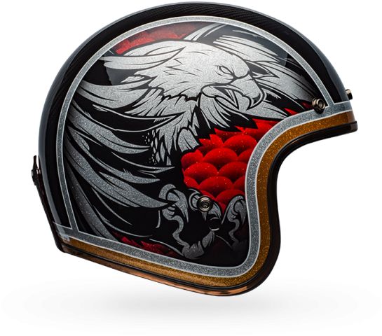 Custom 500 Carbon - Motorcycle Helmet (600x600), Png Download