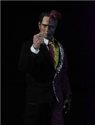 Two-face 1/6 Scale - Lego Tommy Lee Jones Two Face (606x606), Png Download