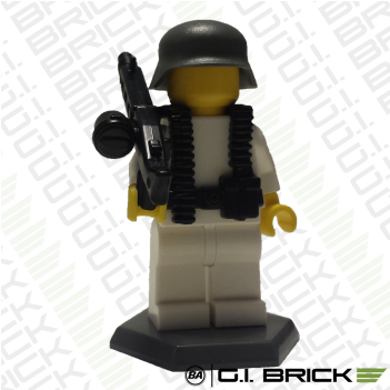 Brickarms Wwii German Gunner Soldier Pack - Lego (850x350), Png Download