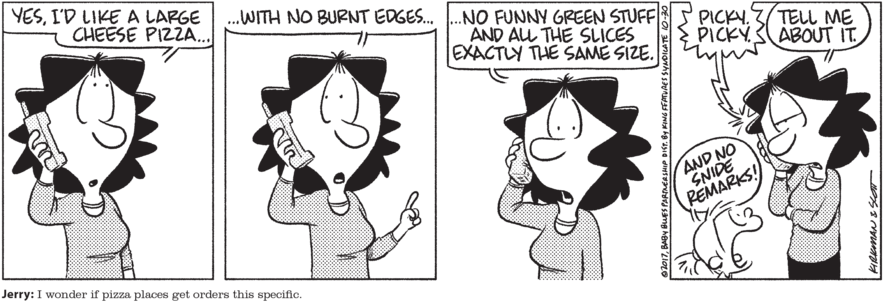 When Ordering Out Is Harder Than Cooking - Comics (1000x375), Png Download