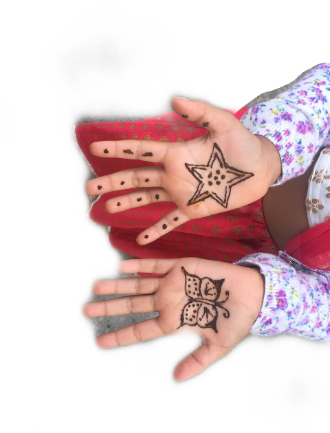 Henna (480x630), Png Download