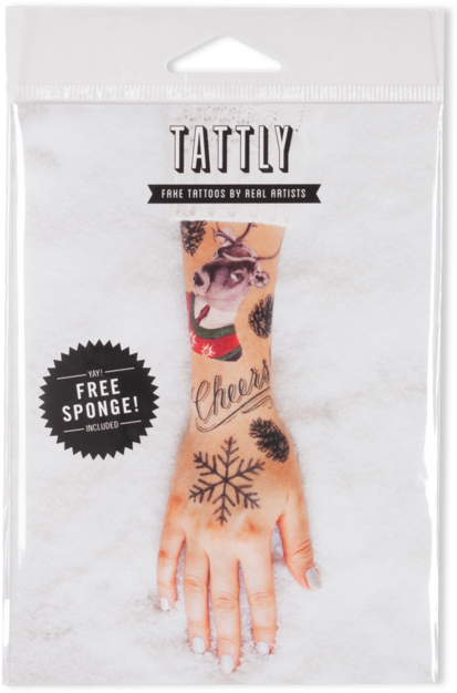 Festive Set - Tattly Temporary Tattoos Watch Set By Tattly Temporary (690x690), Png Download