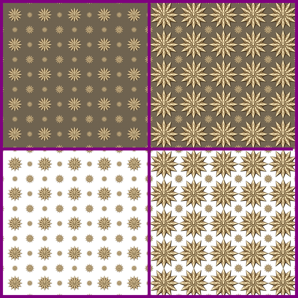 I Thought I'd Share These 4 Metal Star Patterns That - Passion Fruit (1000x1000), Png Download