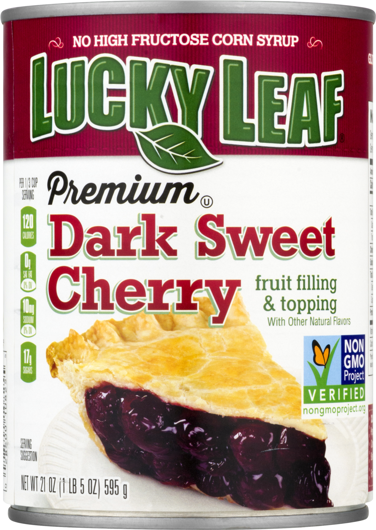 Lucky Leaf® Premium Dark Sweet Cherry Fruit Filling - Lucky Leaf Premium Apple Pie Filling Or Topping - 21 (1800x1800), Png Download