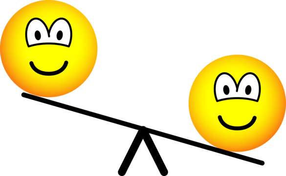 Seesaw Emoticon - Emoticon Wedding (585x361), Png Download