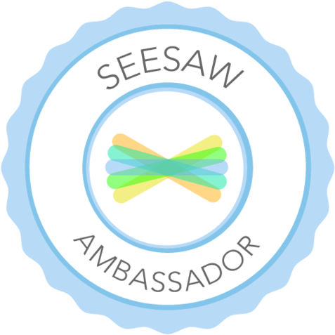 Seesaw Ambassador Badge (492x500), Png Download