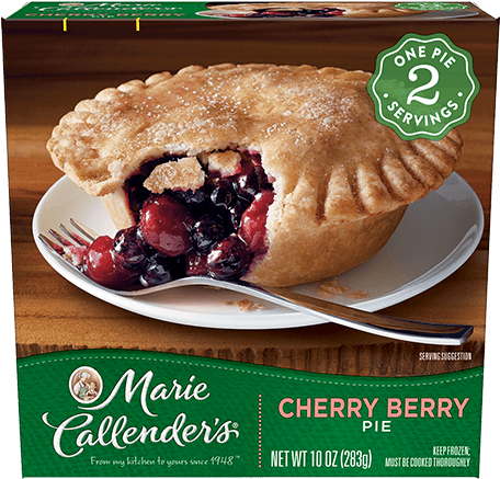 Small Cherry Berry Pie - Marie Callenders Country Fried Pork Chop & Gravy (500x500), Png Download