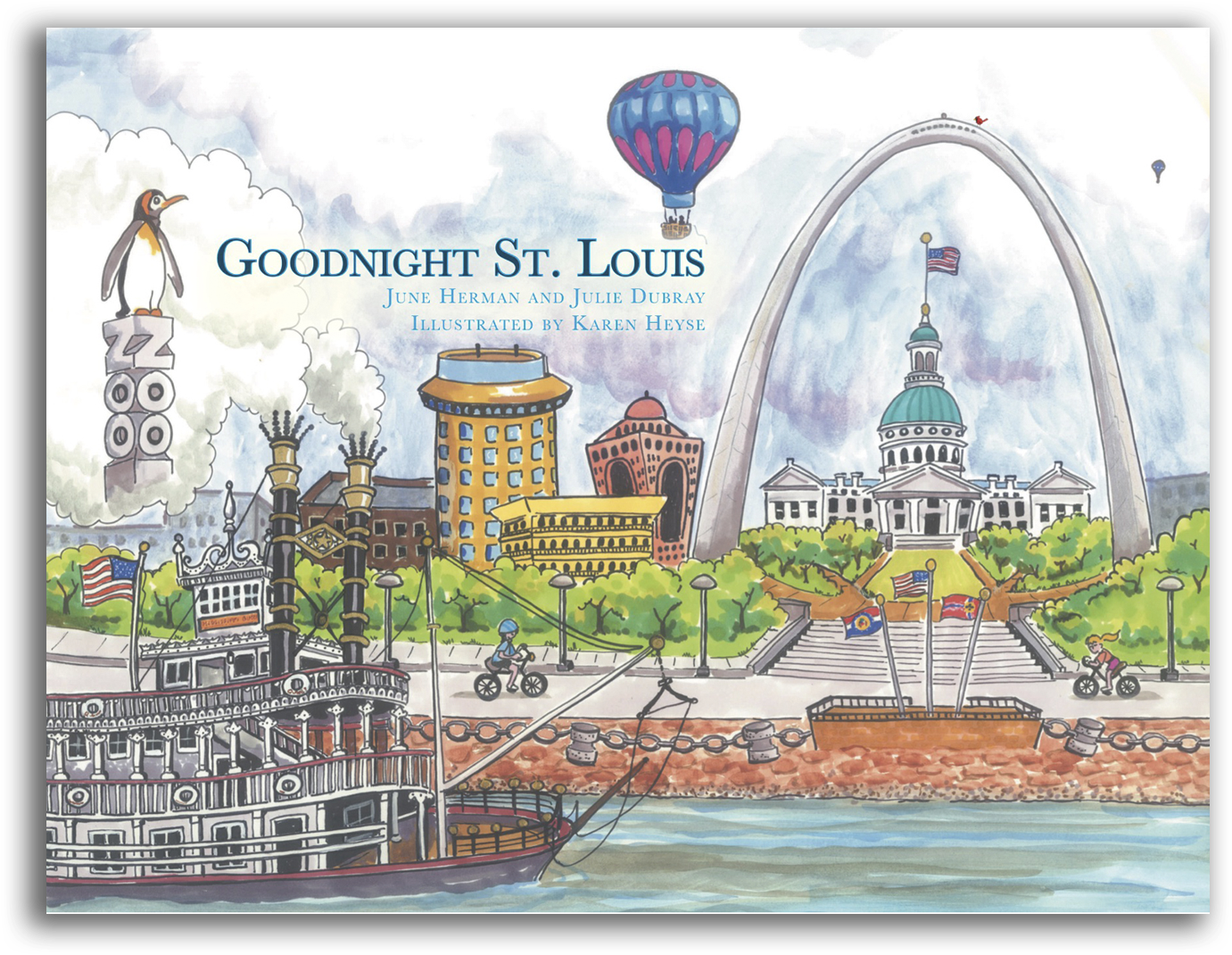Louis Book<br>hard Cover Only<br><br - Goodnight St Louis (1626x1764), Png Download