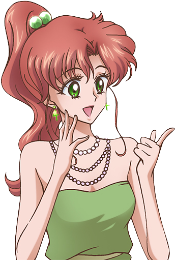 Cherry Pie - Sailor Moon Lita Crystal (400x600), Png Download
