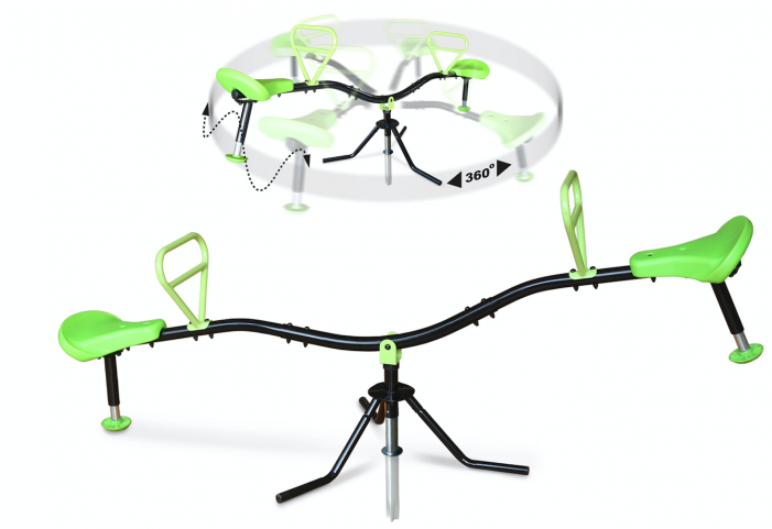 Exit Spinner 360 Seesaw - Exit Spinner Rotatable Seesaw (700x700), Png Download
