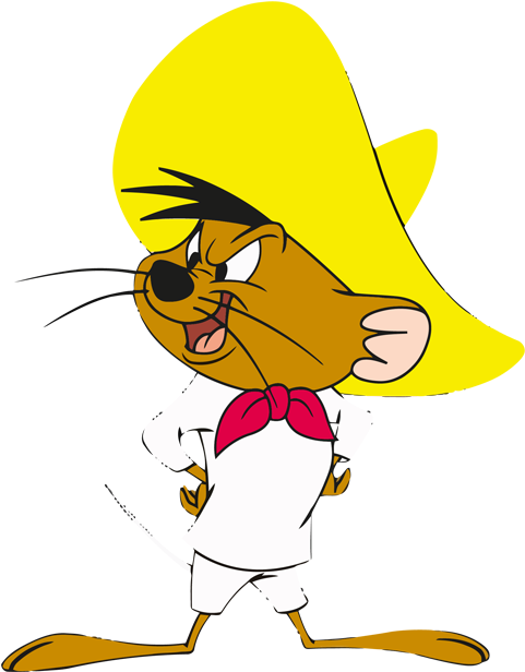 Speedy-gonzales - Animated Speedy Gonzales Gif (500x666), Png Download