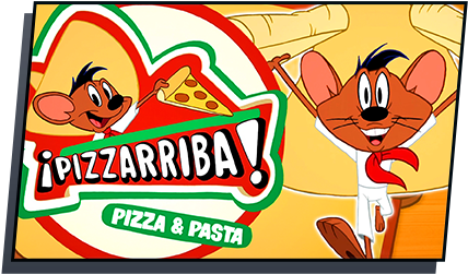 Speedy Gonzales Pizzariba (429x280), Png Download