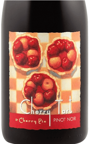 Cherry Tart Wine 2015 (375x500), Png Download