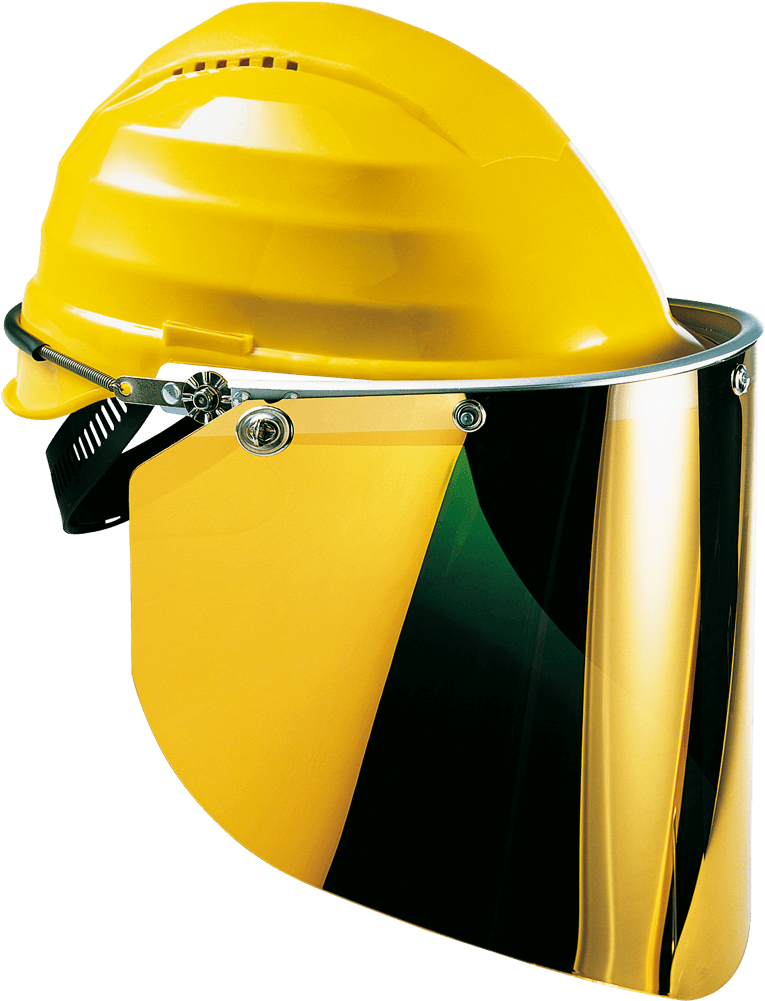 Casco Con Visiera Antinfortunistica (1100x1100), Png Download