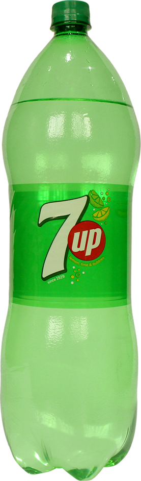25 Ltr Pet - 7up Free 2 X 2 Litres (277x942), Png Download