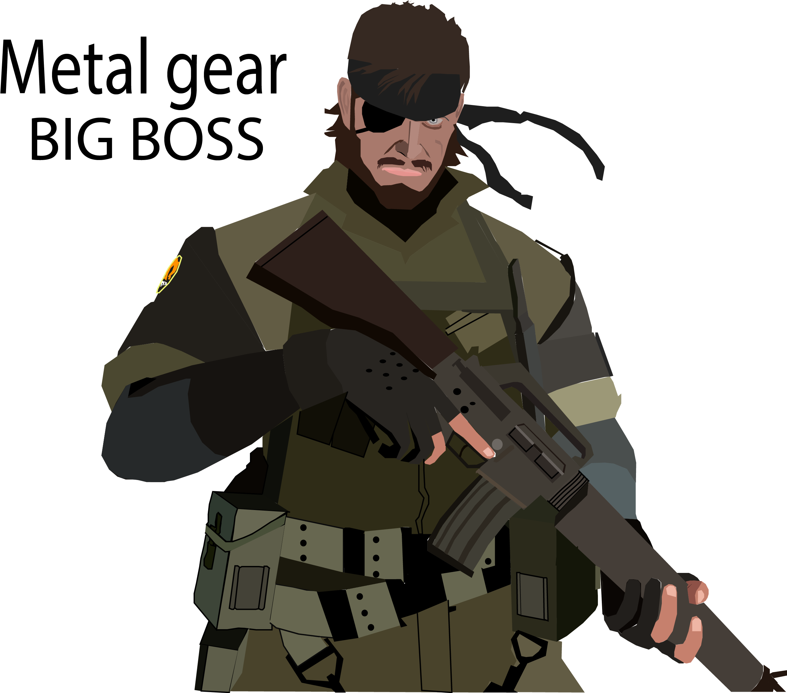 Discover Ideas About Metal Gear - Snake Metal Gear Png (2612x2290), Png Download